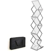 Trade Show Literature Stands | Brochure Holder Stand for Trade Show Booth | Literature Rack Stand for Trade Show Booth | Folding Brochure Holder for Trade Shows